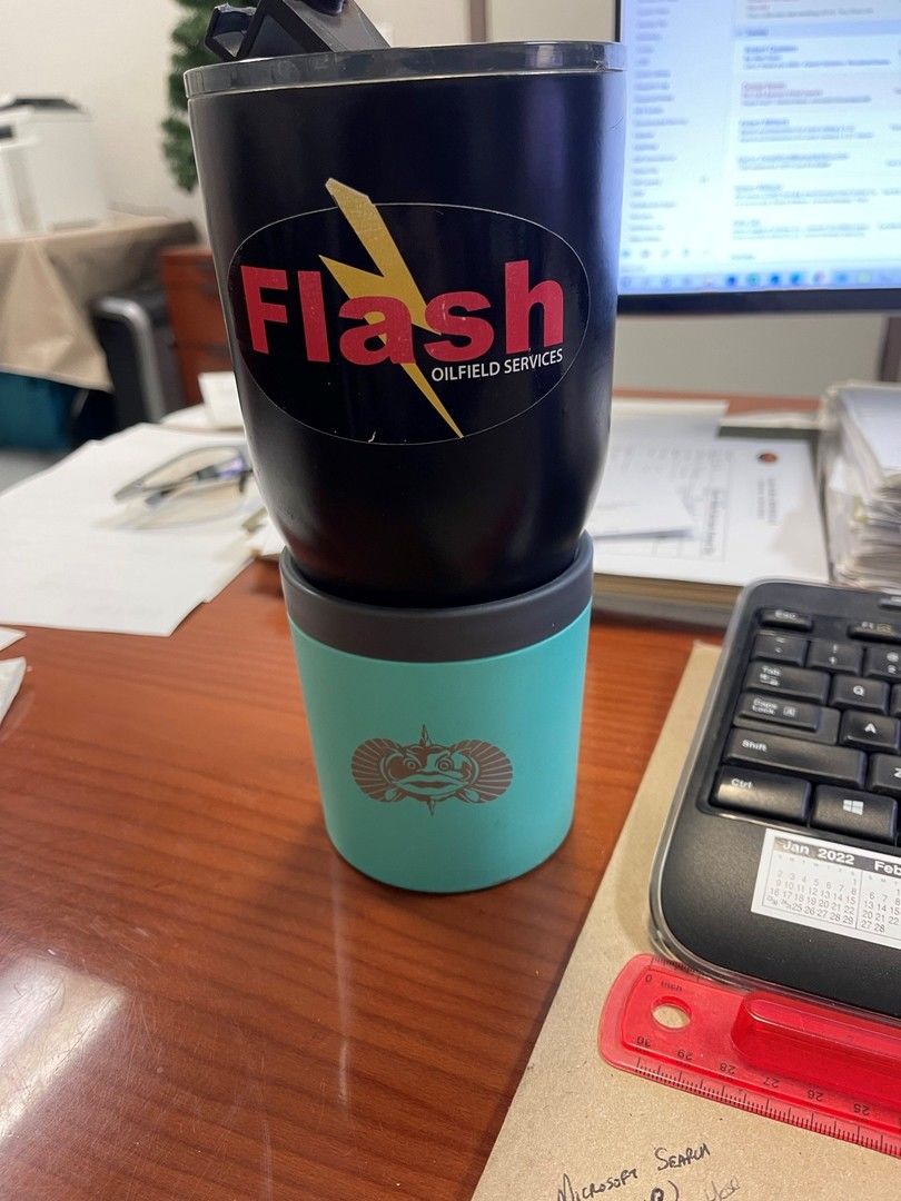 Customer photo review of Non-Tipping Cup Holder