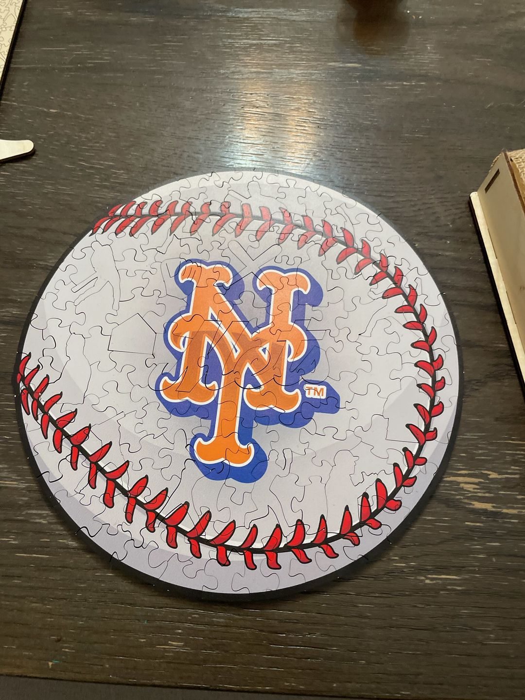 Customer photo review of New York Mets® - Official Wooden Puzzle