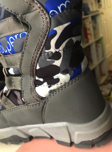 Customer photo review of Kids High Snow Boots AW3707