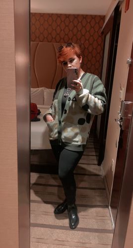 Customer photo review of Froggy Cardigan