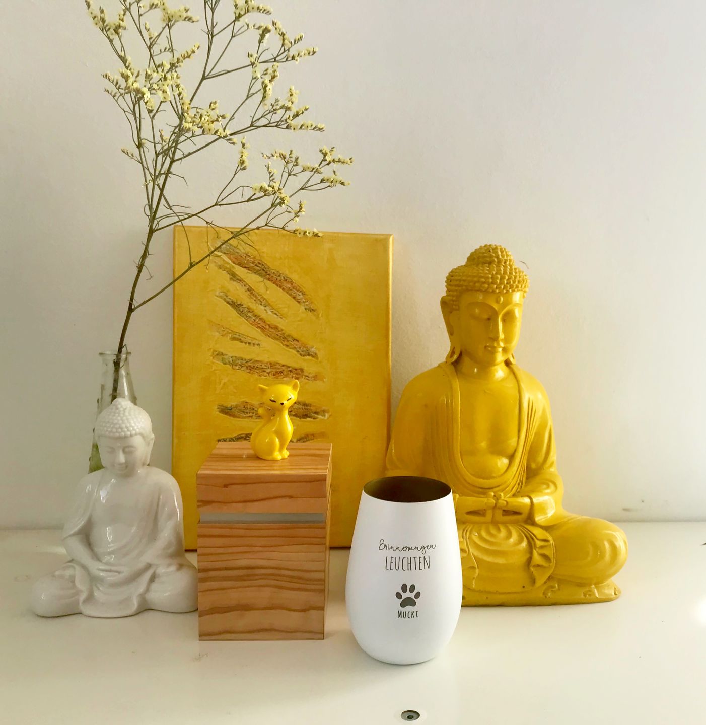 Customer photo review of Erinnerungen leuchten - Individuelles Trauerlicht