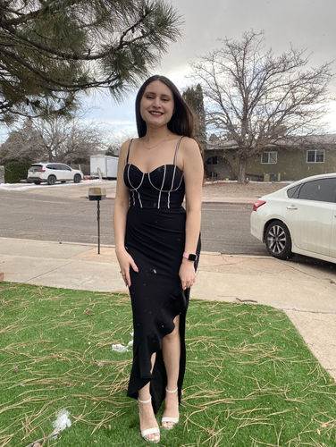 B. A. review of Cassandra Dress image 1 out of 1