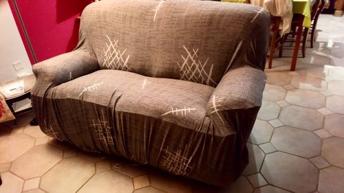 Customer photo review of Fine - Housses Extensibles de Fauteuil et Canapé