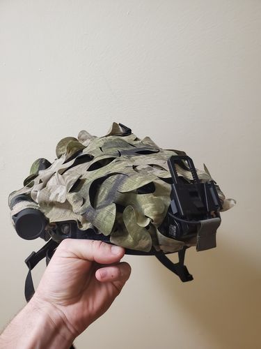Customer photo review of Predator Ghillie™ Helmet Cover