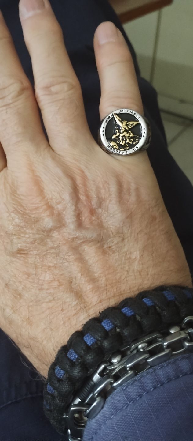 Customer photo review of ST. MICHAELS. - GOLD