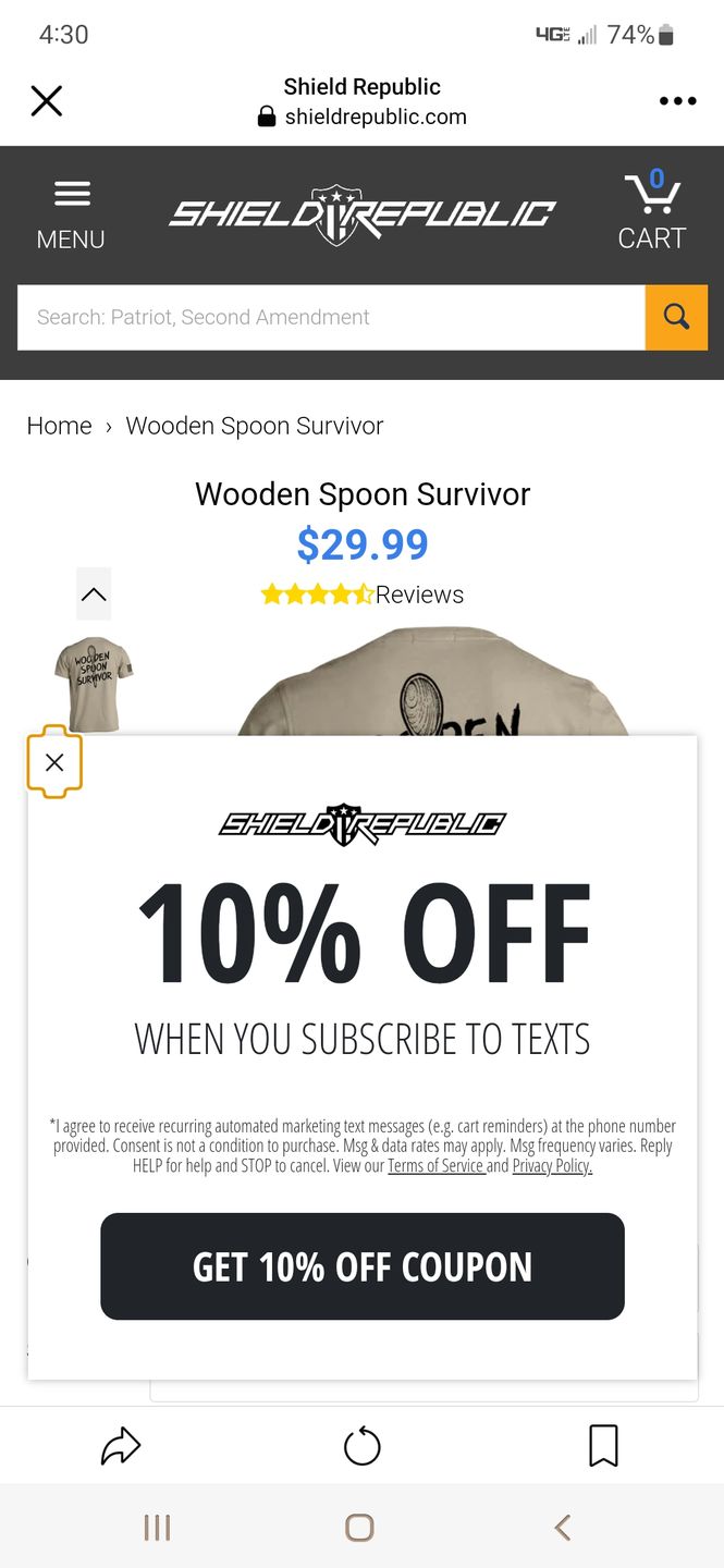 Customer photo review of Wooden Spoon Survivor