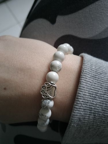 Customer photo review of "Polar Bear" Tracking bracelet