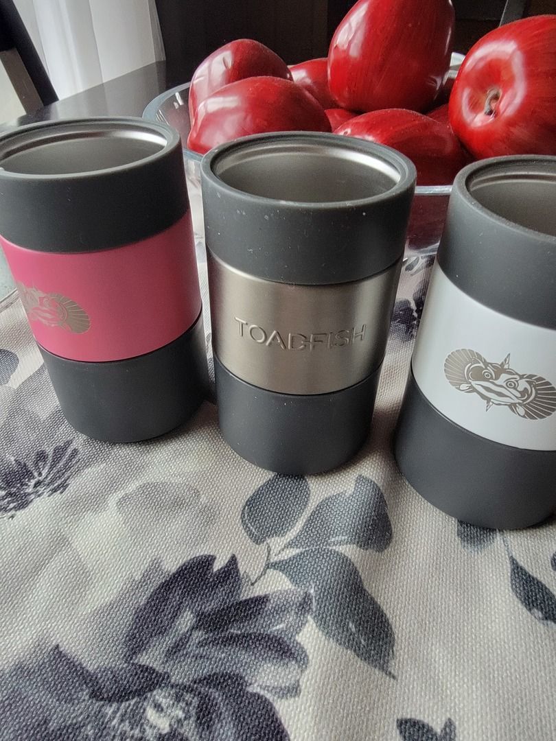 Customer photo review of Non-Tipping Can Cooler