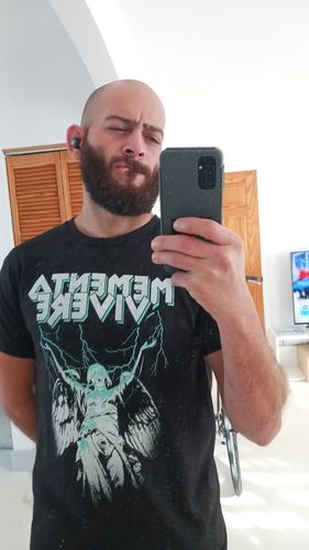 Customer photo review of Embrace the Storm T-Shirt Invert
