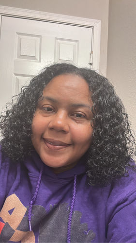 Customer photo review of Creamy Leave In Conditioner