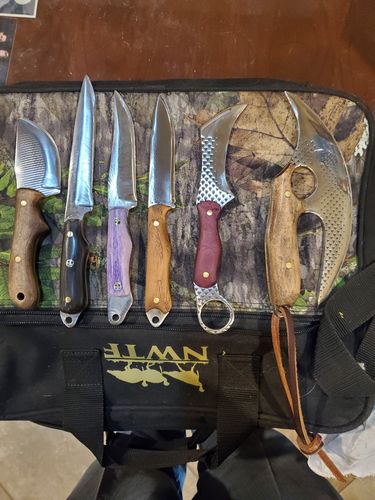 Customer photo review of 2 X 36 Inch Knife Makers Sanding Belt Assortment