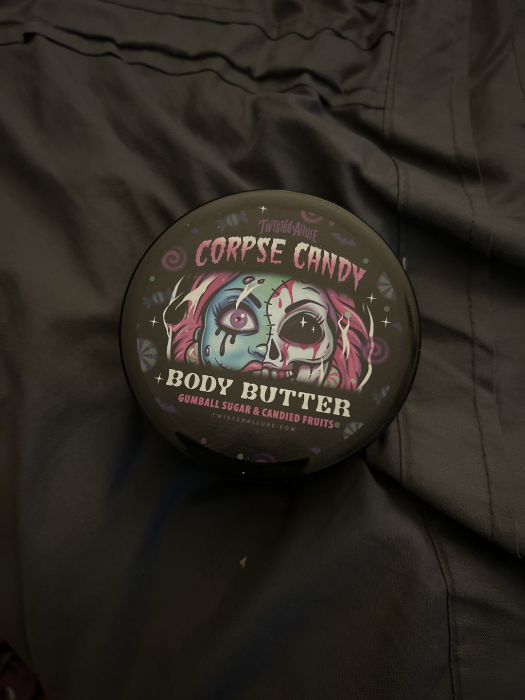 Customer photo review of Corpse Candy Body Butter (Gumball sugar & Candy Fruits)