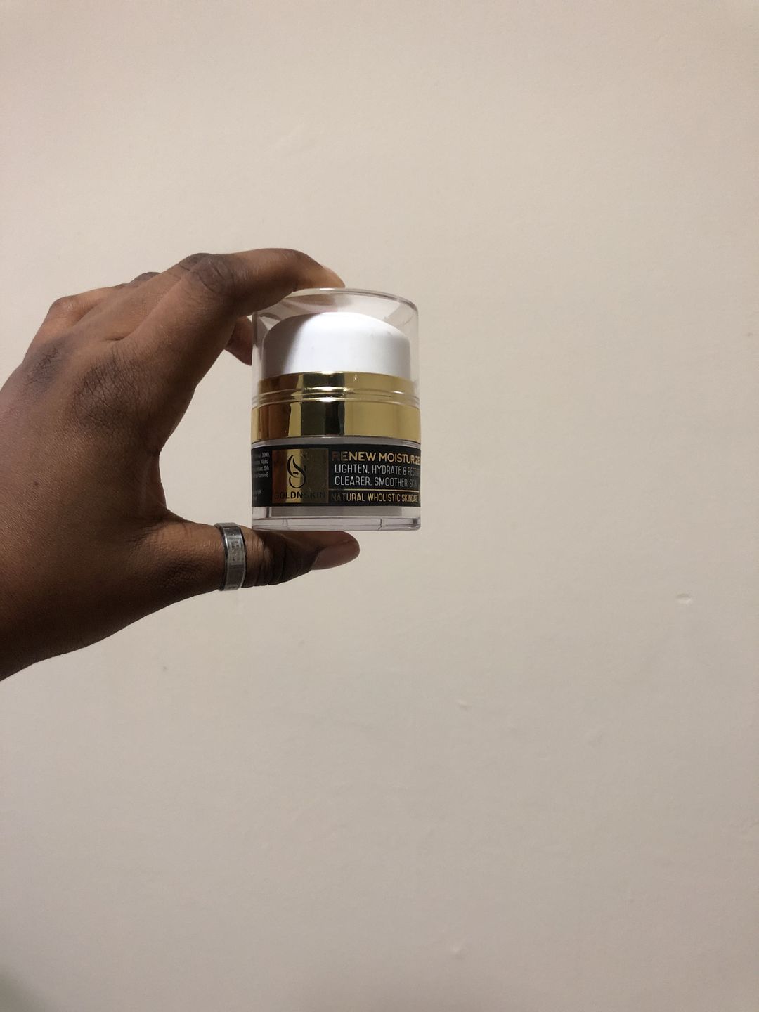 Customer photo review of Renew Face Moisturizer