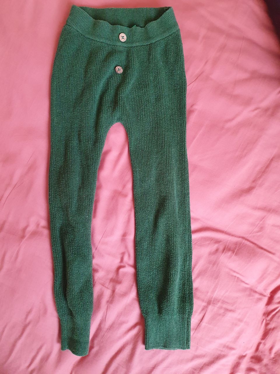 Customer photo review of Olive Knitted Joggers