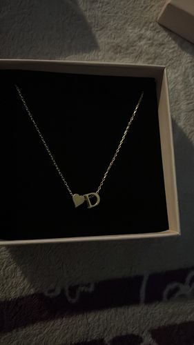 Customer photo review of Herz Buchstabenkette