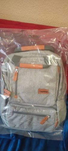 Customer photo review of Casual Business Laptop Bag Waterproof Oxford Cloth Anti-Theft Travel Backpack