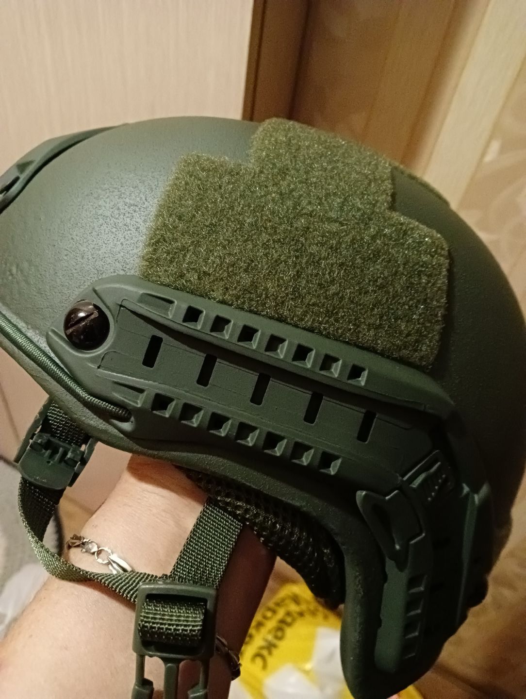 Customer photo review of Casque militaire pare-balles IIIA