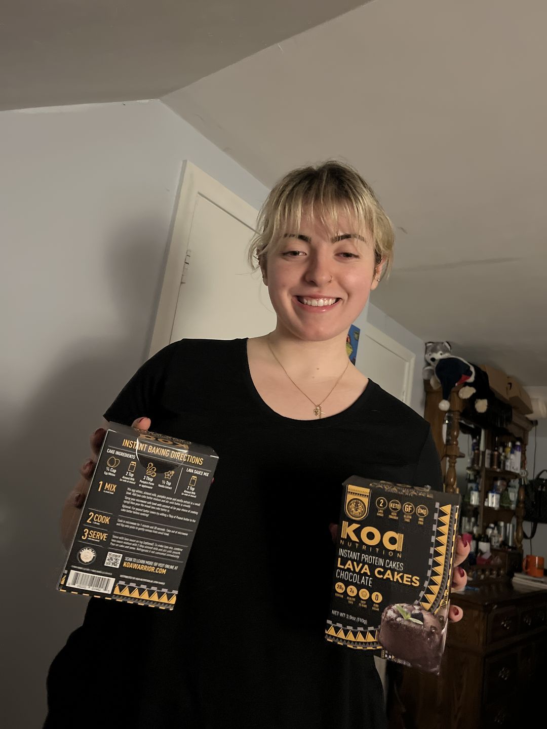 Customer photo review of KOA WARRIOR® Instant Protein Lava Cakes (2 Pack)