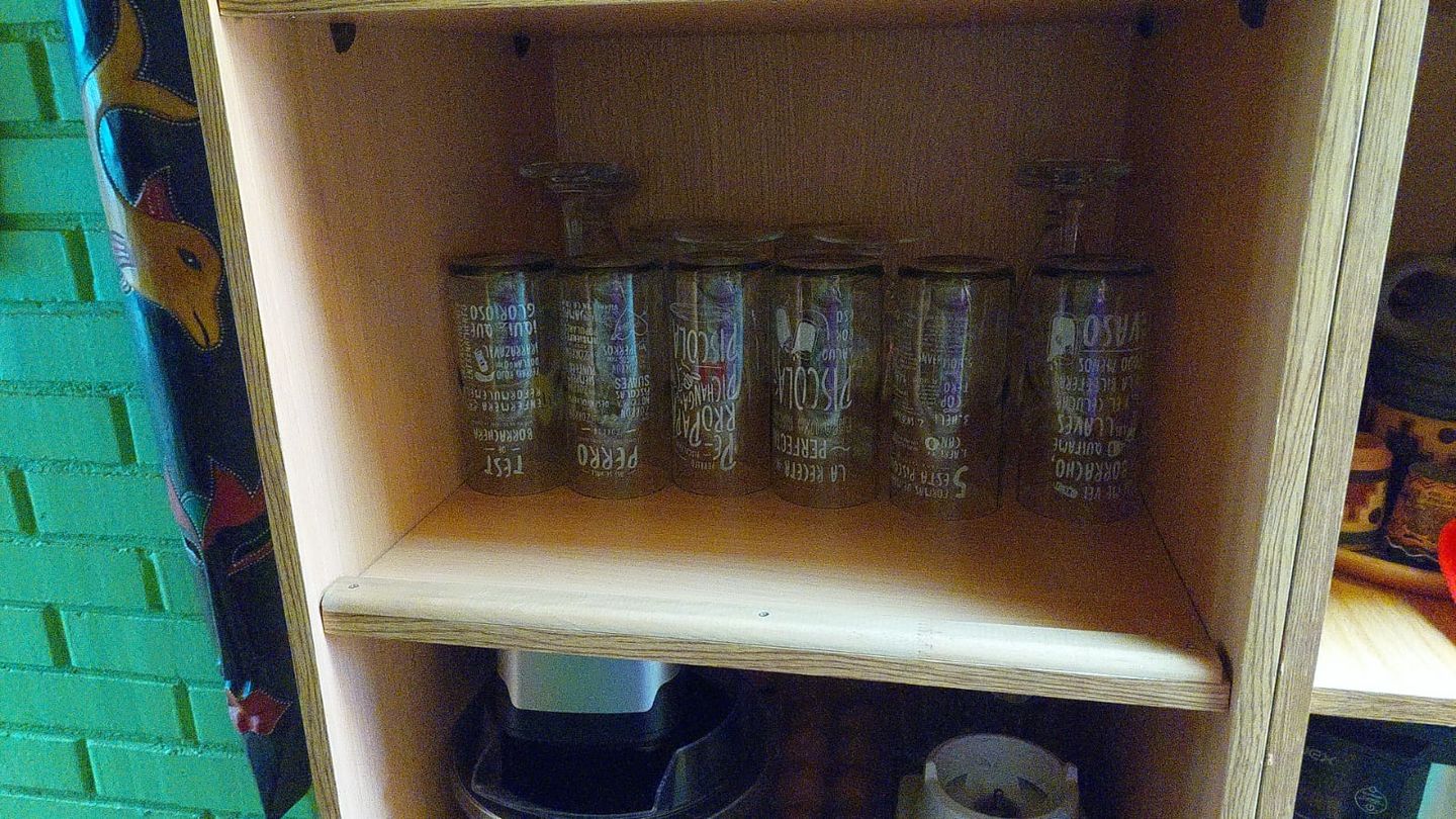 Customer photo review of Piscoleros Juego de 6 Vasos