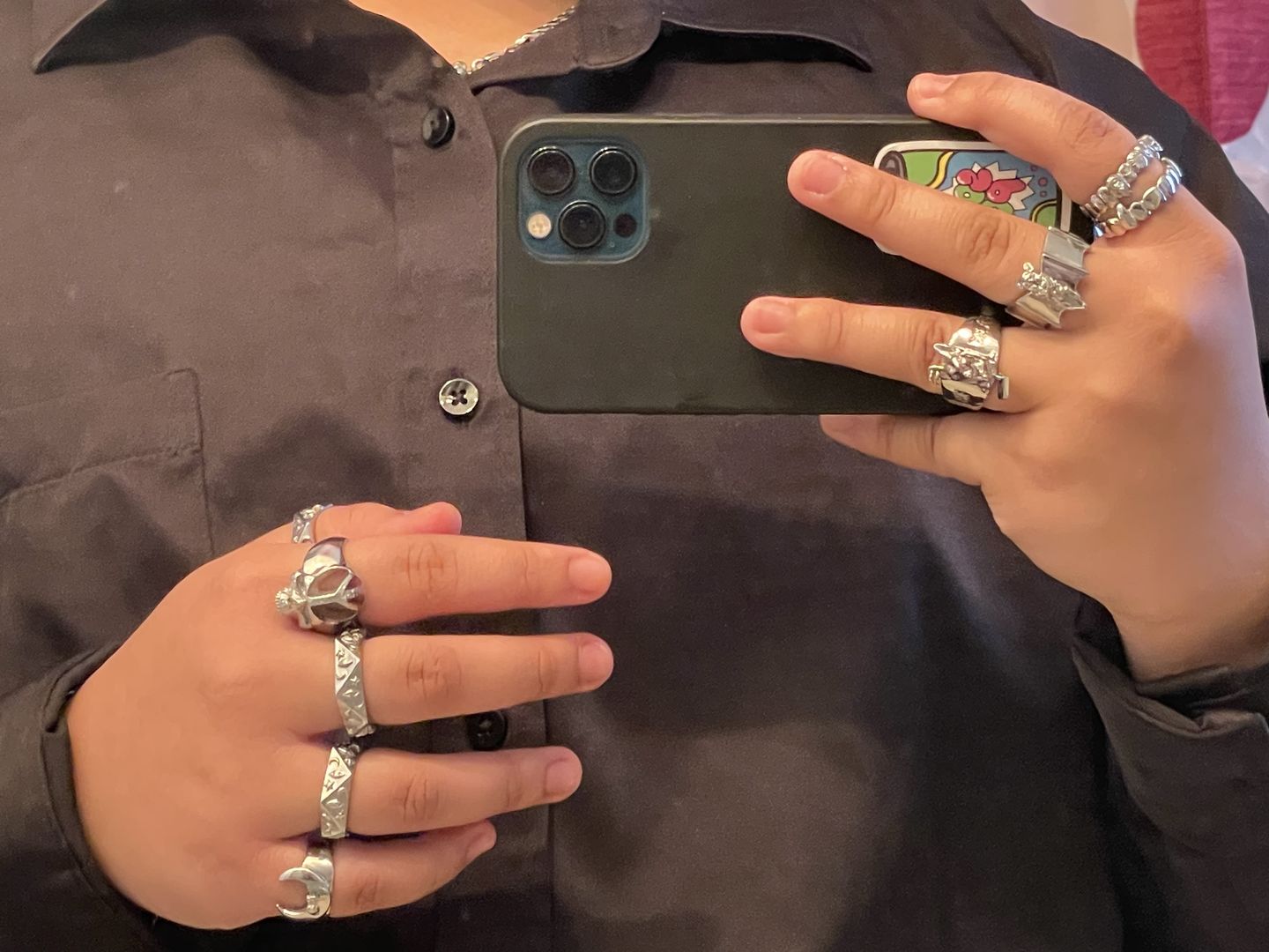 Customer photo review of PEACE OF MIND RING