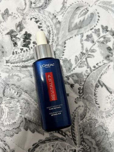 Customer photo review of Night Serum, 0.3% Pure Retinol 1 fl oz