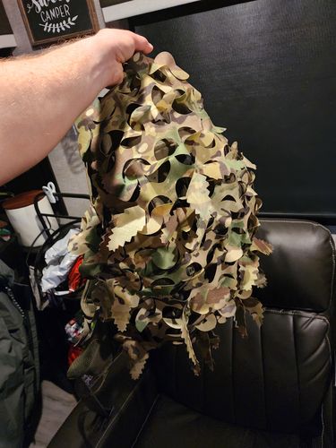 Customer photo review of Predator Ghillie™ Backpack Cover