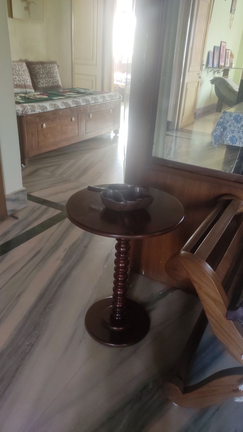 Customer photo review of Wooden Side Table for Living Room Coffee End Table