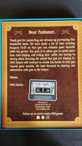 Customer photo review of *Dungeon Craft - Realms Edge Book