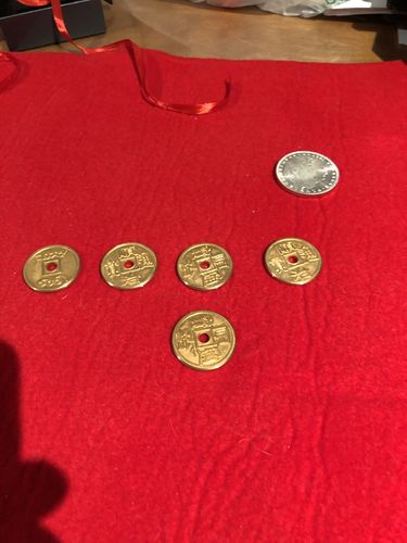 Customer photo review of Artisan Chinese Coin Shell Set