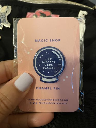 Customer photo review of Magic Shop Pin