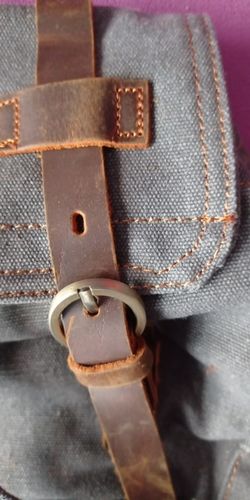 Customer photo review of New Fashion Men Women Backpack Vintage Canvas Travel Bags Large Capacity Backpack