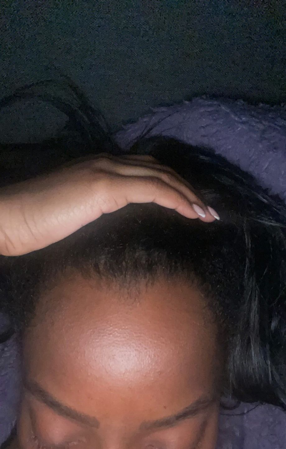 Customer photo review of Mega Growth Combo ( HERBAL HAIR GROWTH TEA + MEGA GROWTH OIL)