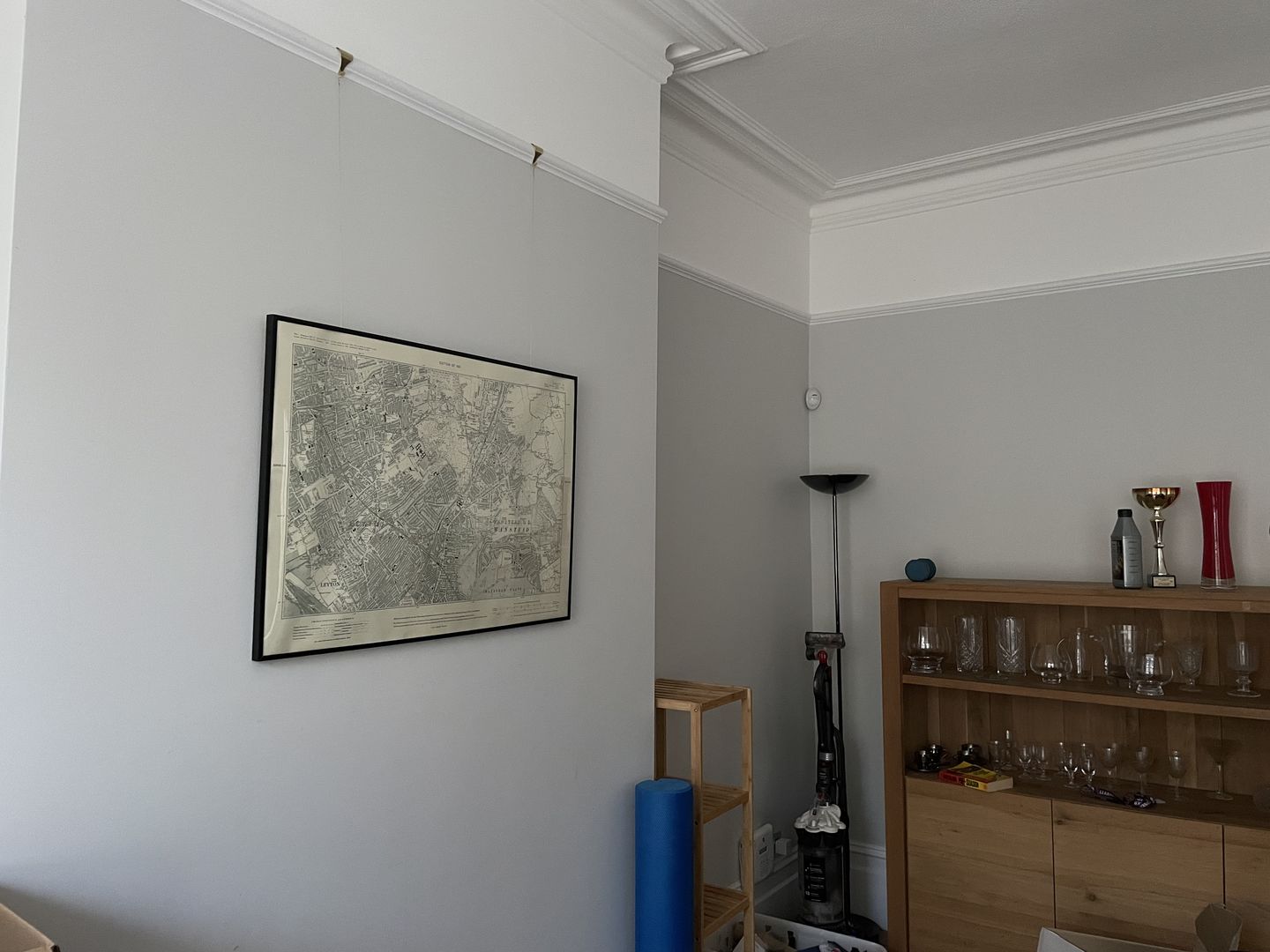 Customer photo review of Personalised Old Map (UK) - Make Your Own 1800s and 1900s Ordnance Survey Postcode Map