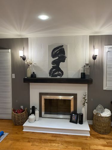 Customer photo review of 'Winds of Change' Framed Canvas