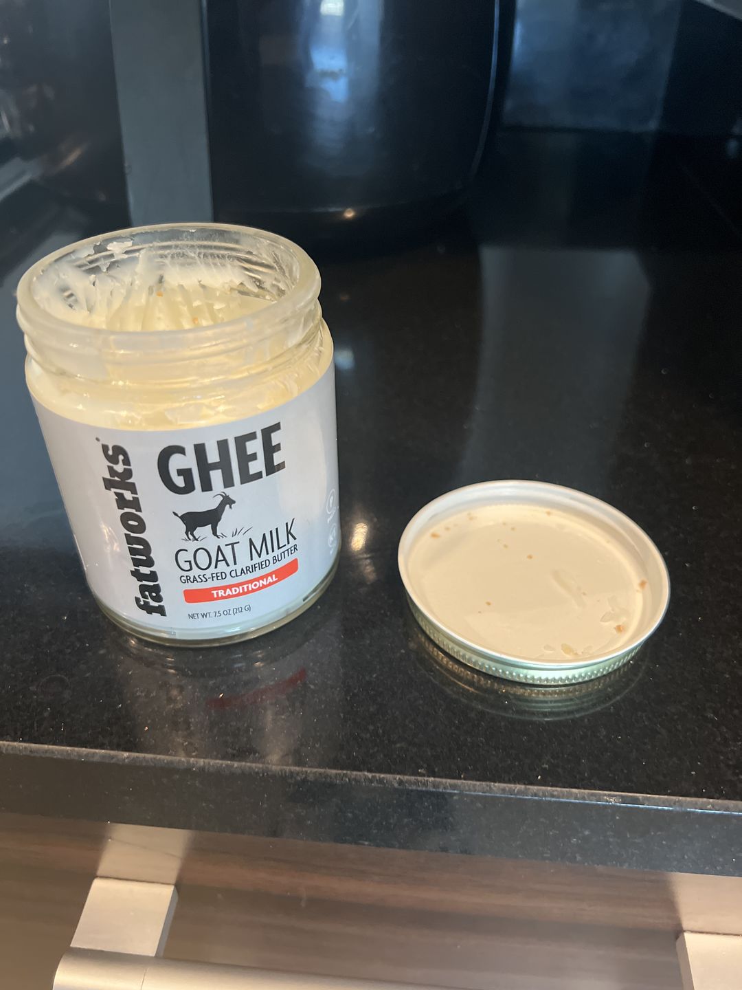 Customer photo review of Grass Fed Goat Milk Ghee (7.5 oz)
