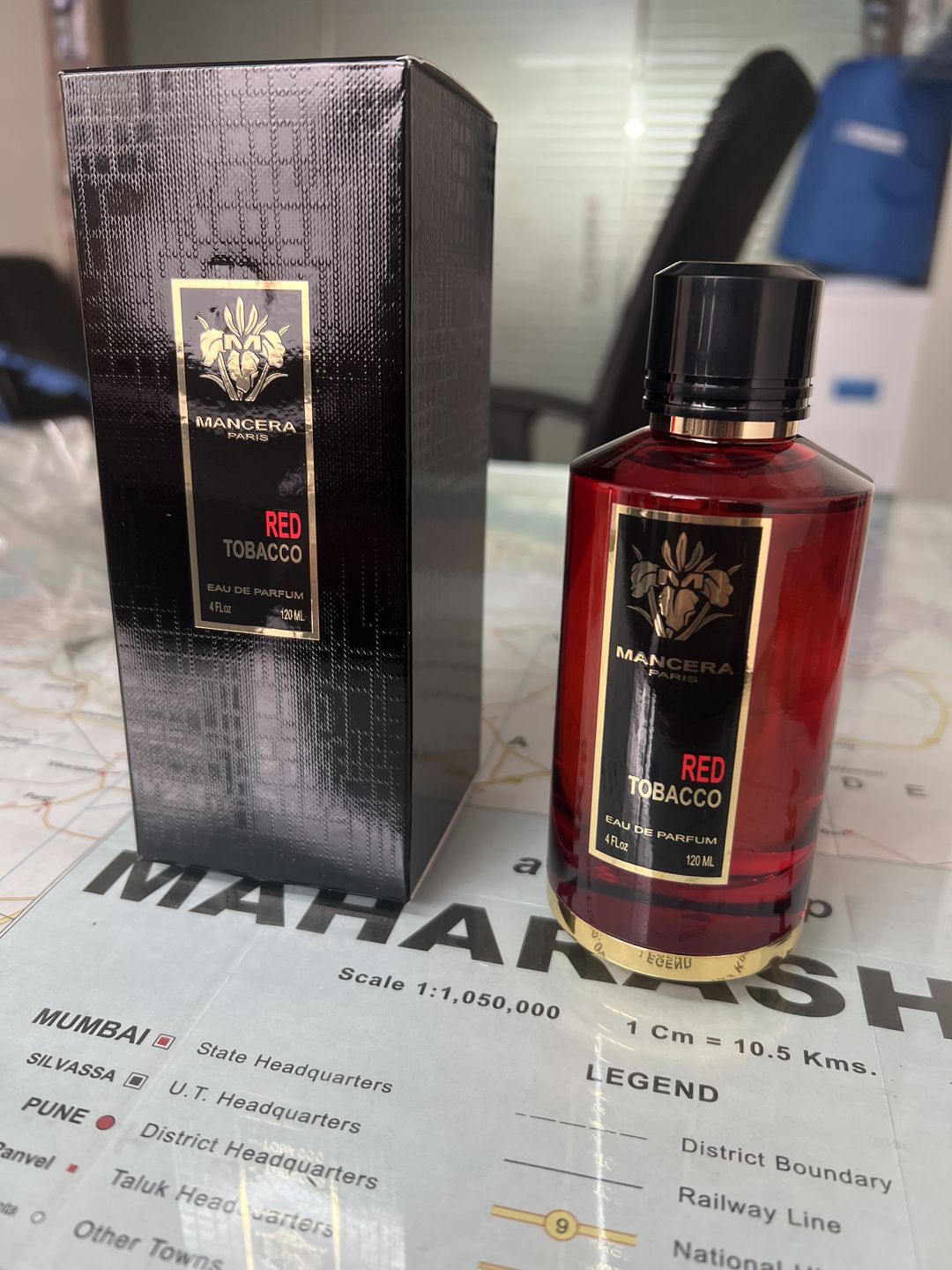 Customer photo review of Mancera Red Tobacco Eau De Parfum For Unisex - 120ml