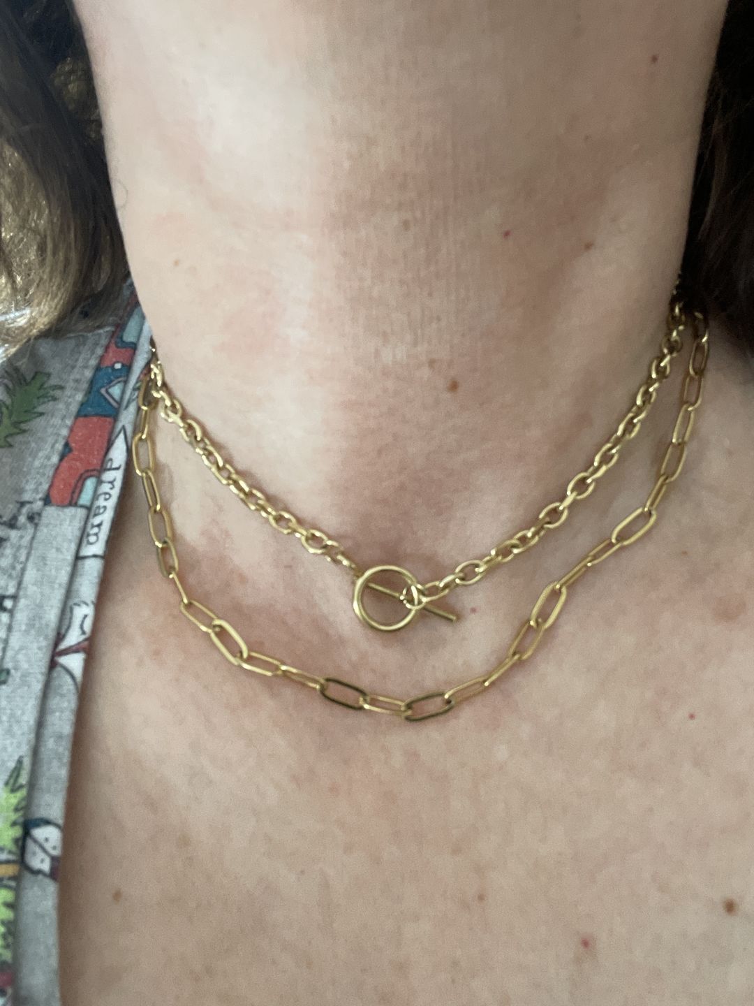 Customer photo review of Cuban Choker Necklace