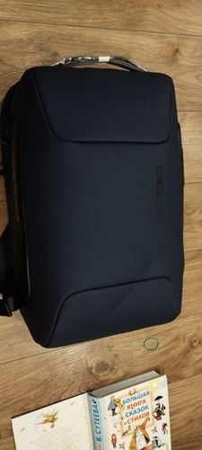 Customer photo review of Anti theft Waterproof Backpack Bags For Travel Laptop 15.6 Inch Daily Work Business Backpack