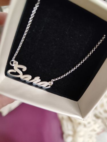 Customer photo review of Collana Nome