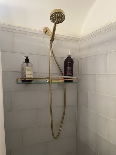 Customer photo review of 1-Spray Handheld Shower Head Set
