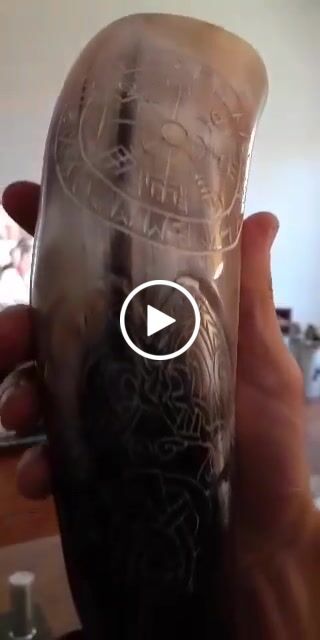 Customer video review of Premium Ravens Guidance Drinking Horn