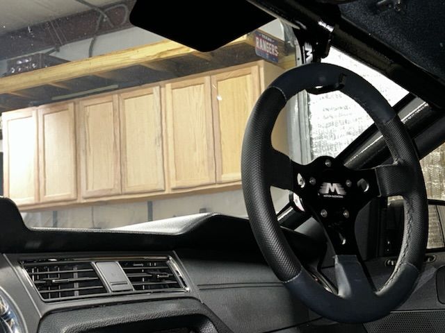 Customer photo review of Billet High Clearance Roll Bar Helmet / Steering Wheel Hook 1.625" 43-10001