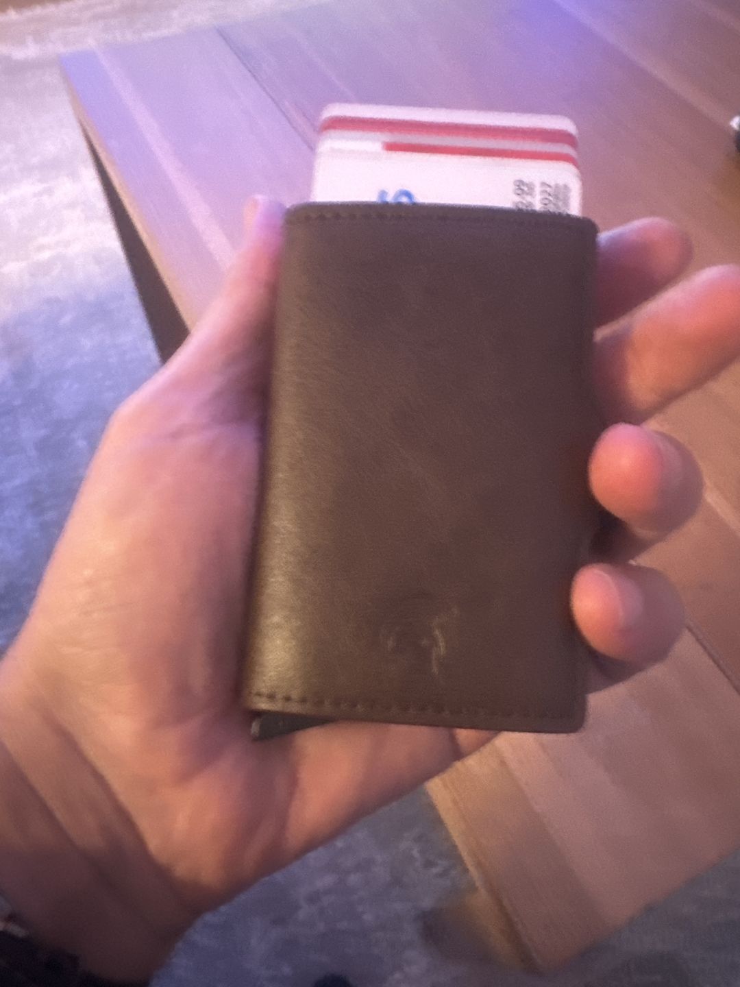 Customer photo review of Smart Wallet
