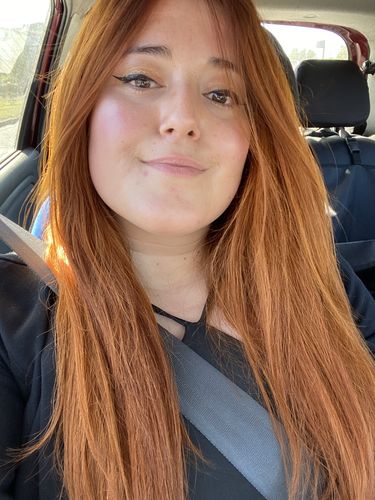 Reseña con foto de un cliente sobre Pack 3 Hennas Jamila Hair -  Cobrizo Natural y Duradero  👩🏼‍🦰