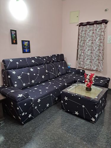 Customer photo review of Sofa Cover Maker's - L Section 2 Piece Covers