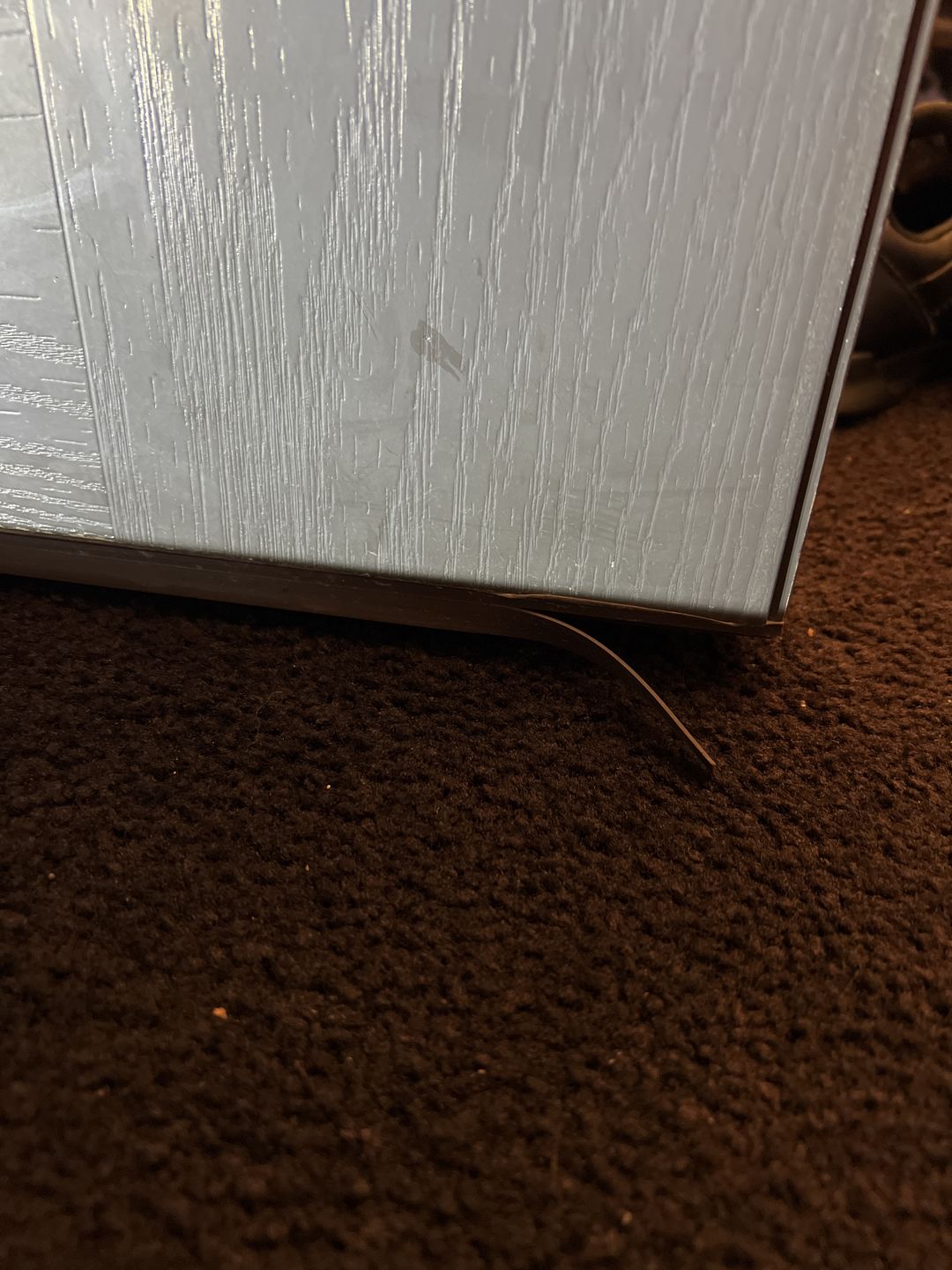 Customer photo review of 36" Taylor Slide-On Door Sweep