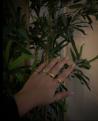Customer photo review of Bague Beauty - Vermeil
