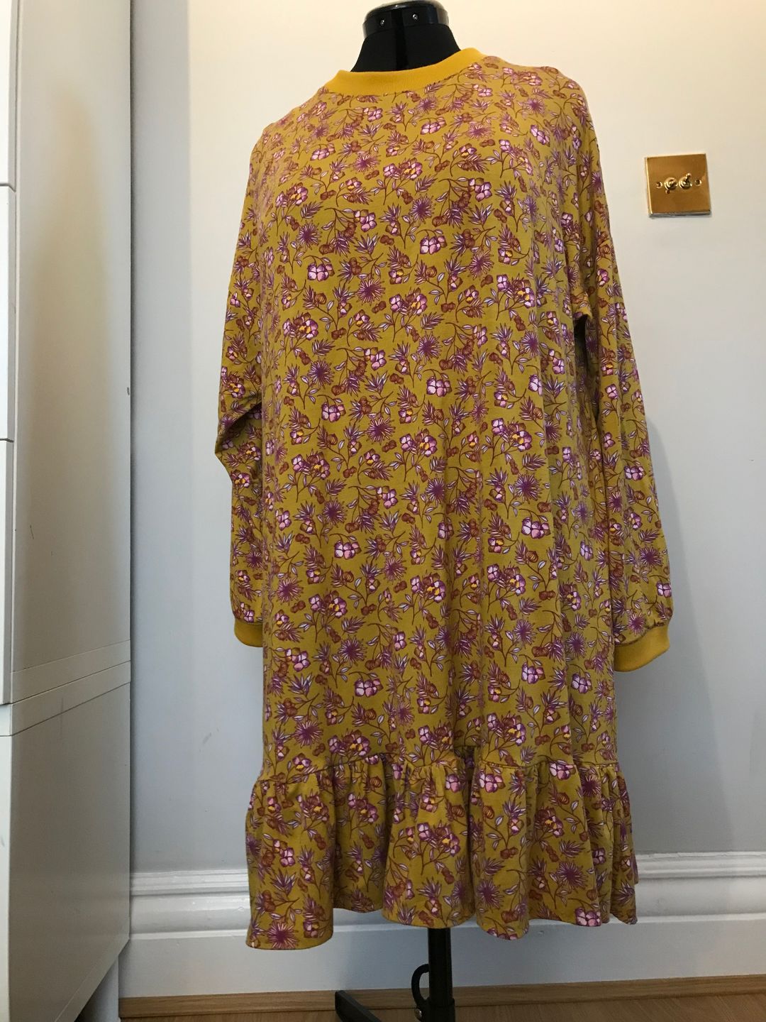Customer photo review of Dandy Floral Tencel Modal Jersey Fabric