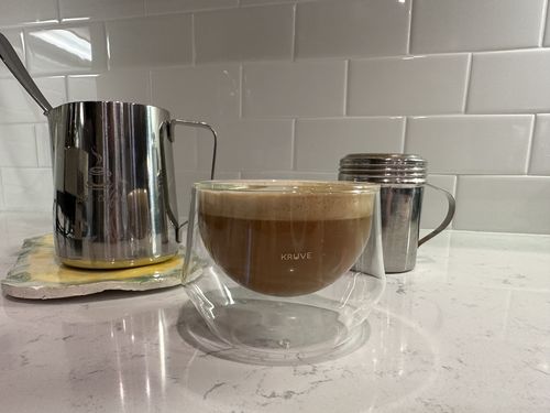 Customer photo review of Imagine Milk glasses