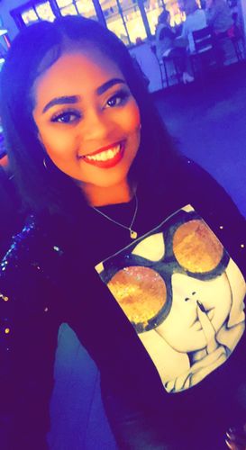 Customer photo review of Quiet & Shine Sweatshirt